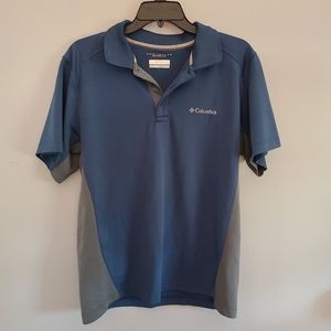 Columbia Mens Omni-shade polo, size medium